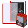 3x4 Topload Card Holder - Red Border - 1-TLCH-RD