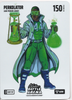 Bo Jackson Battle Arena - Perkolator - Sam Perkins - Blizzard Battlefoil - Glow - 150 - Griffey Set - BLBF-187