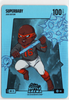Bo Jackson Battle Arena - Superbaby - Rafael Devers - Blue Battlefoil - Ice - 100 - Griffey Set - BBF-115