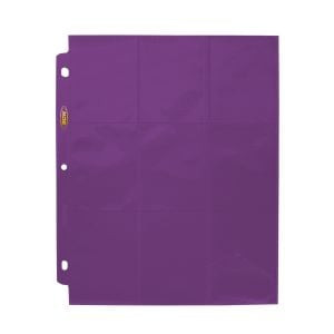 Side Loading 18-Pocket Pro Pages - Purple - 1-PRO18S-PUR