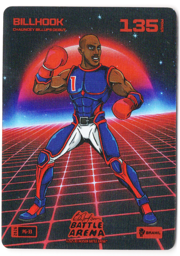 Bo Jackson Battle Arena - Billhook - Chauncey Billups - Power Glove Battlefoil - Brawl - 135 - Griffey Set - PG-33