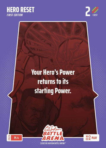 Bo Jackson Battle Arena Play Card - Griffey Set - Hero Reset - PL-4 - Cost 2 - BOBA-PL-4