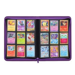 Z-Folio 9-Pocket Album - Purple - 1-ZF9-PUR