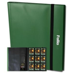 Folio 9-Pocket Album - Green - 1-PF9-GRN
