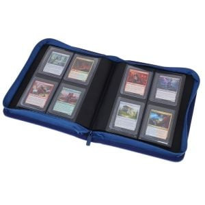 Z-Folio 4-Pocket LX Album - Toploaders - Blue - 1-ZF4LX-TLCH-S-BLU