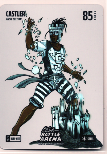 Bo Jackson Battle Arena - Castler - Stephon Castle - Blizzard Battlefoil - Steel - 85 - Griffey Set - BLBF-655