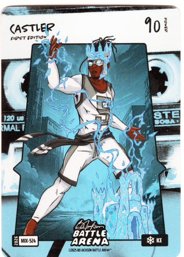 Bo Jackson Battle Arena - Castler - Stephon Castle - Mixtape Battlefoil - Ice - 90 - Griffey Set - MIX-524