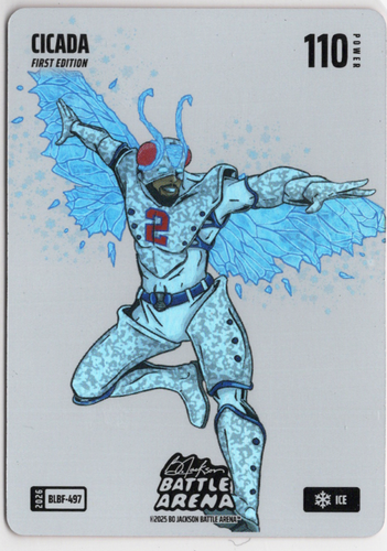 Bo Jackson Battle Arena - Cicada - Cade Cunningham - Blizzard Battlefoil - Ice - 110 - Griffey Set - BLBF-497