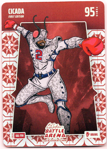 Bo Jackson Battle Arena - Cicada - Cade Cunningham - Great Grandma Linoleum Battlefoil - Brawl - 95 - Griffey Set - GGL-759