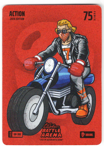 Bo Jackson Battle Arena - Action - Jackson Holliday - Icon Battlefoil - Brawl - 75 - Griffey Set - IBF-388