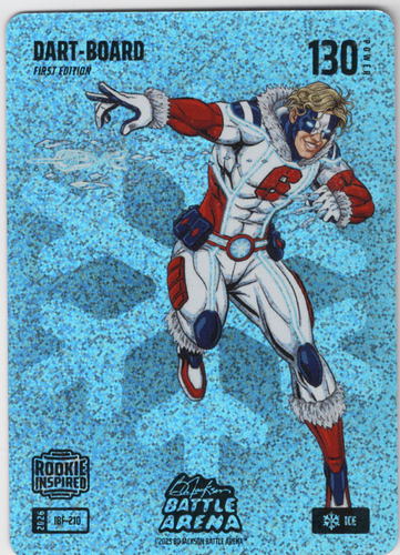 Bo Jackson Battle Arena - Dart-Board - Jaxson Dart - Icon Battlefoil - Ice - 130 - Griffey Set - IBF-210