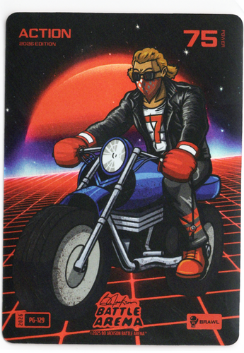 Bo Jackson Battle Arena - Action - Jackson Holliday - Power Glove Battlefoil - Brawl - 75 - Griffey Set - PG-129