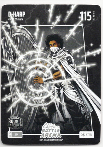Bo Jackson Battle Arena - D-Harp - Dylan Harper - Base Set - Steel - 115 - Griffey Set - 144