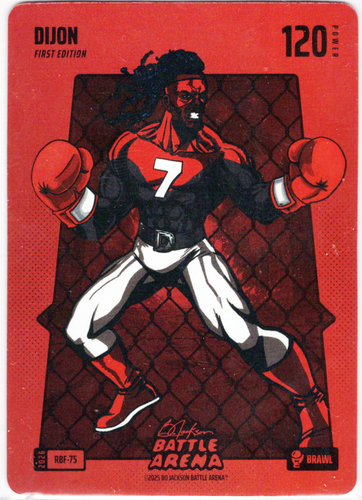 Bo Jackson Battle Arena - Dijon - Bijon Robinson - Red Battlefoil - Brawl - 120 - Griffey Set - RBF-75
