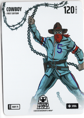 Bo Jackson Battle Arena - Dijon - Bijon Robinson - Blizzard Battlefoil - Hex - 185 - Griffey Set - BLBF-75