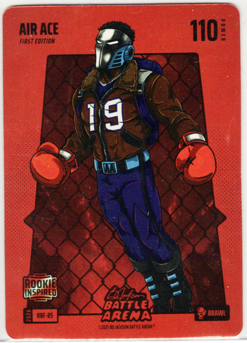 Bo Jackson Battle Arena - Air Ace - Ace Bailey - Red Battlefoil - Brawl - 110 - Griffey Set - RBF-85