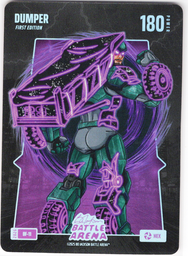 Bo Jackson Battle Arena - Dumper - Cal Raleigh - Battlefoils - Hex - 180 - Griffey Set - BF-11