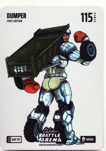 Bo Jackson Battle Arena - Dumper - Cal Raleigh - Blizzard Battlefoil - Brawl - 115 - Griffey Set - BLBF-737