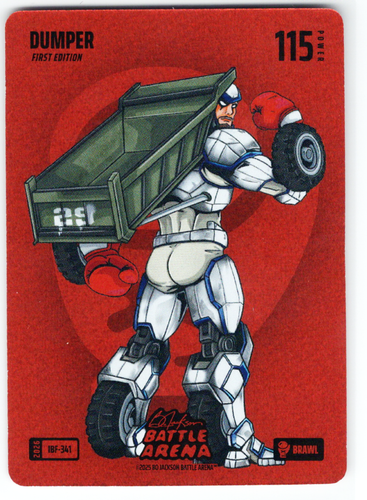 Bo Jackson Battle Arena - Dumper - Cal Raleigh - Icon Battlefoil - Brawl - 115 - Griffey Set - IBF-341