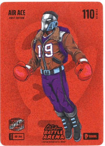 Bo Jackson Battle Arena - Air Ace - Ace Bailey - Icon Battlefoil - Brawl - 110 - Griffey Set - IBF-344