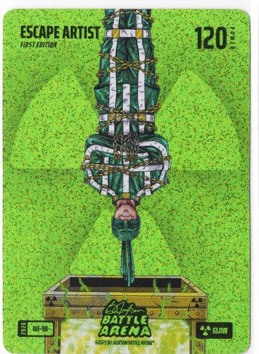 Bo Jackson Battle Arena - Escape Artist - Jordan Spieth - Icon Battlefoil - Glow - 120 - Griffey Set - IBF-98