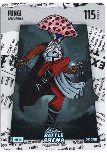 Bo Jackson Battle Arena - Fungi - Kawhi Leonard - Headlines Battlefoil - Steel - 115 - Griffey Set - HBF-20