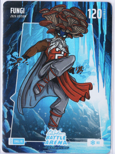 Bo Jackson Battle Arena - Fungi - Kawhi Leonard - Chillin' Battlefoil - Ice - 120 - Griffey Set - CHILL-91