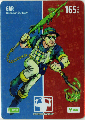 Bo Jackson Battle Arena - Gar - Edgar Martinez - Logofoil - Glow - 165 - Griffey Set - LOGO-170