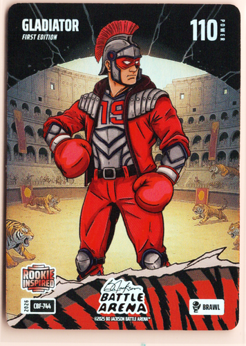 Bo Jackson Battle Arena - Gladiator - Roman Anthony - Colosseum Battlefoil - Brawl - 110 - Griffey Set - CBF-744