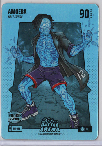 Bo Jackson Battle Arena - Amoeba - Collin Murray- Boyles - Blue Battlefoil - Ice - 90 - Griffey Set - BBF-128