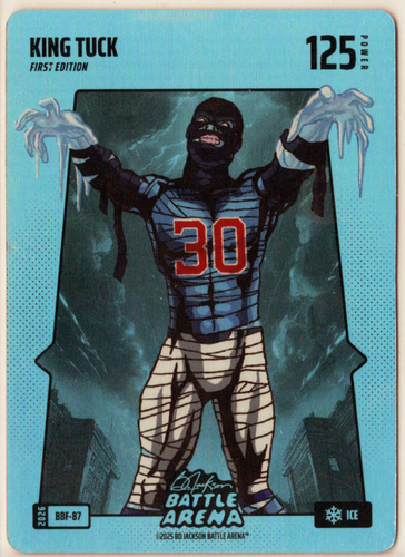 Bo Jackson Battle Arena - King Tuck - Kyle Tucker - Blue Battlefoil - Ice - 125 - Griffey Set - BBF-87
