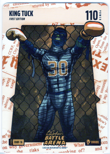 Bo Jackson Battle Arena - King Tuck - Kyle Tucker - Red Headlines Battlefoil - Brawl - 110 - Griffey Set - RHBF-16