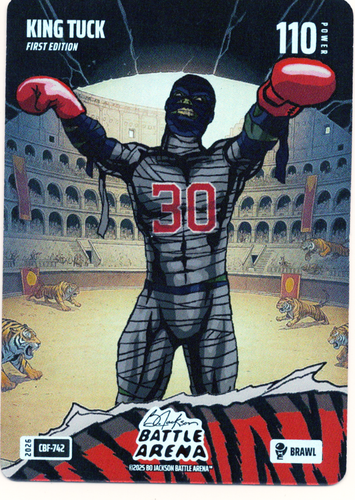 Bo Jackson Battle Arena - King Tuck - Kyle Tucker - Colosseum Battlefoil - Brawl - 110 - Griffey Set - CBF-742