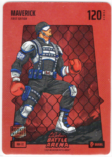 Bo Jackson Battle Arena - Maverick - Cooper Flagg - Red Battlefoil - Brawl - 120 - Griffey Set - RBF-72
