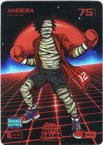 Bo Jackson Battle Arena - Amoeba - Collin Murray- Boyles - Power Glove Battlefoil - Brawl - 75 - Griffey Set - PG-128