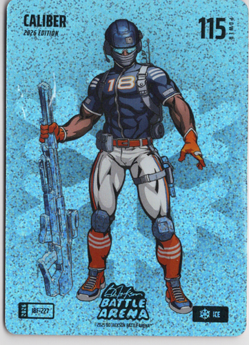 Bo Jackson Battle Arena - Switchblade - Travis Hunter - Icon Battlefoil - Steel - 125 - Griffey Set - IBF-277