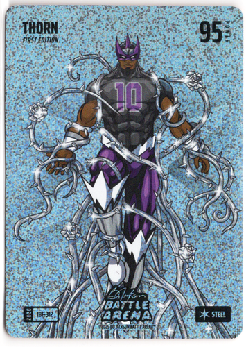 Bo Jackson Battle Arena - Thorn - DeMarr Derozen - Icon Battlefoil - Steel - 95 - Griffey Set - IBF-312