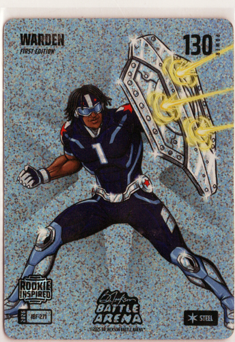Bo Jackson Battle Arena - Warden - Cam Ward - Icon Battlefoil - Steel - 130 - Griffey Set - IBF-271