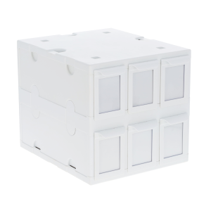 6 Drawer Card Catalog - White - 1-CCAT-WHI