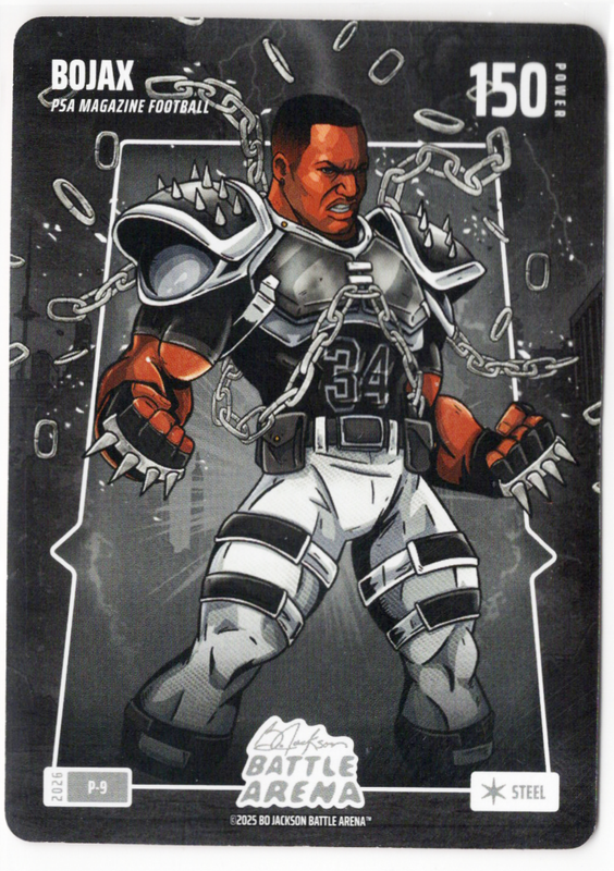 Bo Jackson Battle Arena - Bojax - Bo Jackson - Prize & Promos - Steel - 150 - Griffey Set - P-8