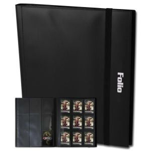 Folio 9-Pocket Album - Black - 1-PF9-BLK