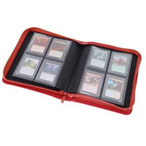 Z-Folio 4-Pocket LX Album - Toploaders - Red - 1-ZF4LX-TLCH-S-RED