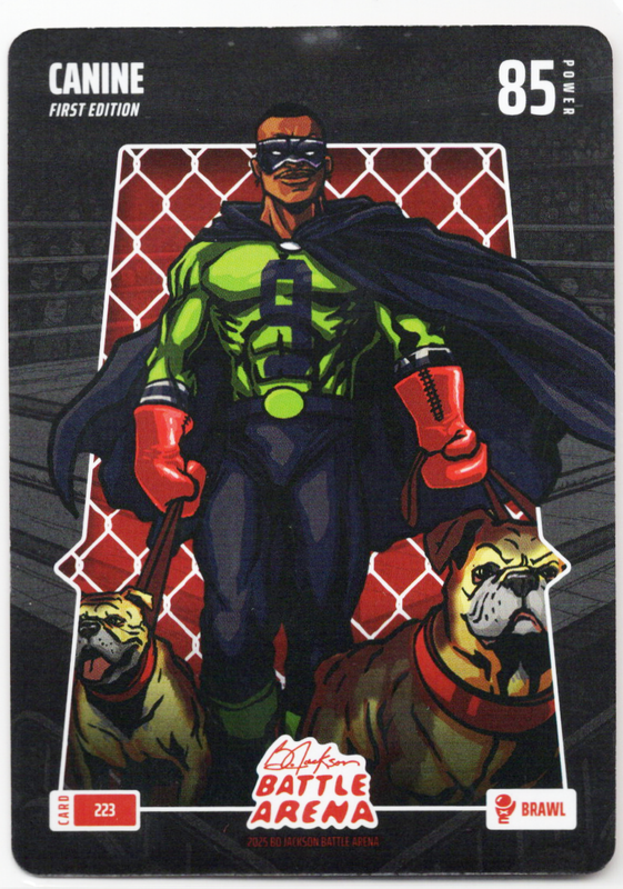 Bo Jackson Battle Arena - Canine - Kenneth Walker lll - Base Set - Brawl - 85 - Griffey Set - 223