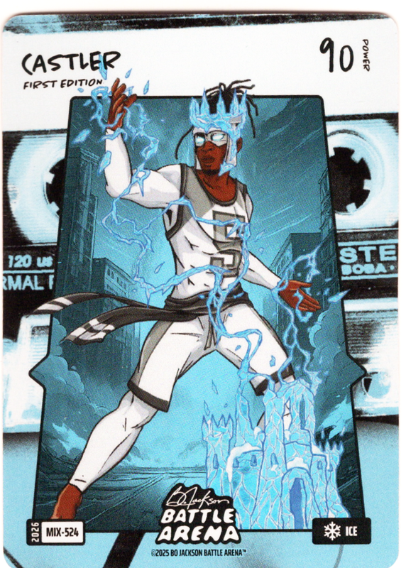 Bo Jackson Battle Arena - Castler - Stephon Castle - Mixtape Battlefoil - Ice - 90 - Griffey Set - MIX-524