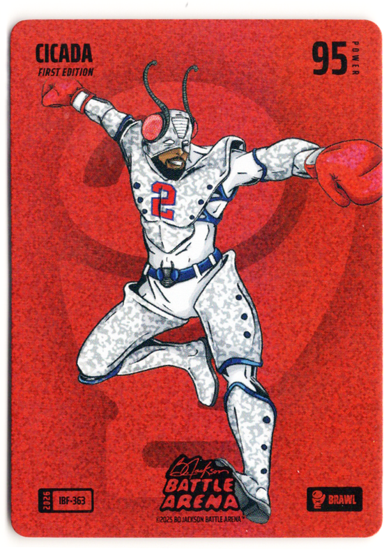 Bo Jackson Battle Arena - Cicada - Cade Cunningham - Icon Battlefoil - Brawl - 95 - Griffey Set - IBF-363