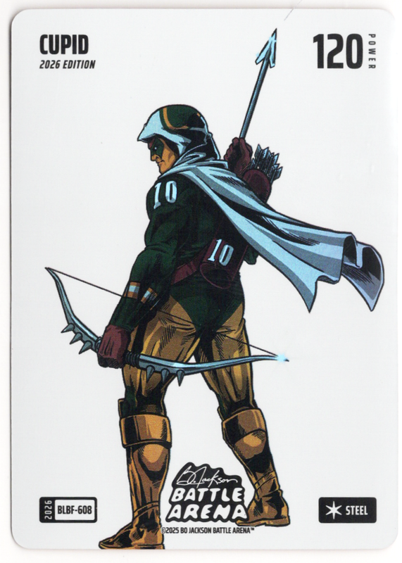 Bo Jackson Battle Arena - Cupid - Jordan Love - Blizzard Battlefoil - Steel - 120 - Griffey Set - BLBF-608