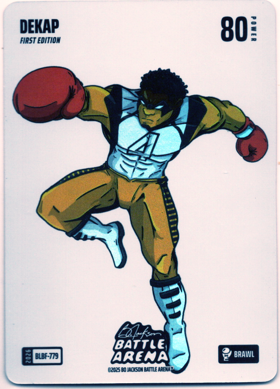 Bo Jackson Battle Arena - DeKap - DK Metcalf - Blizzard Battlefoil - Brawl - 80 - Griffey Set - BLBF-779
