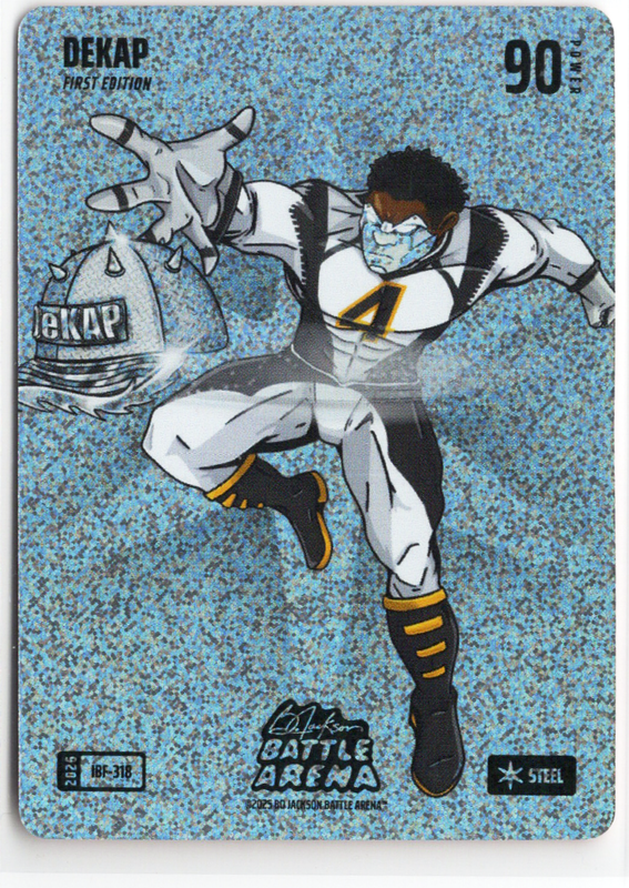 Bo Jackson Battle Arena - DeKap - DK Metcalf - Icon Battlefoil - Steel - 90 - Griffey Set - IBF-318