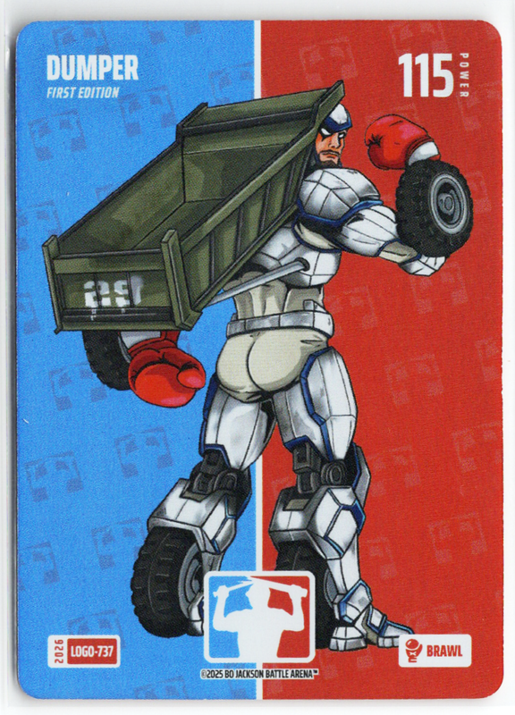 Bo Jackson Battle Arena - Dumper - Cal Raleigh - Logofoil - Brawl - 115 - Griffey Set - LOGO-737