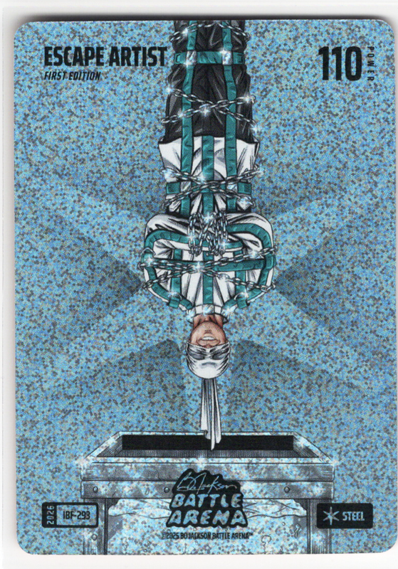 Bo Jackson Battle Arena - Escape Artist - Jordan Spieth - Icon Battlefoil - Steel - 110 - Griffey Set - IBF-293